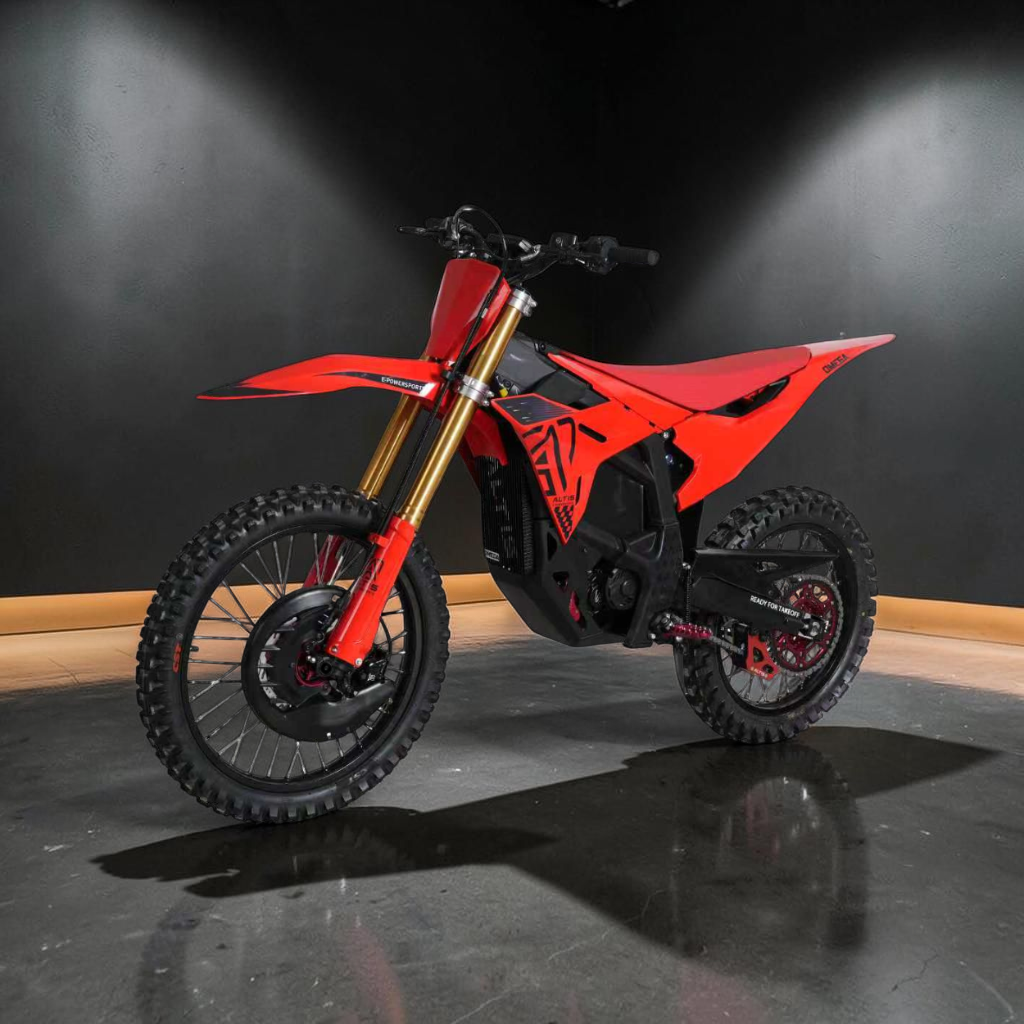 Altis Omega rear right view in gallery with spotlight